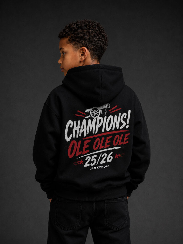 Champions Ole Ole Ole - Hoodie - Black
