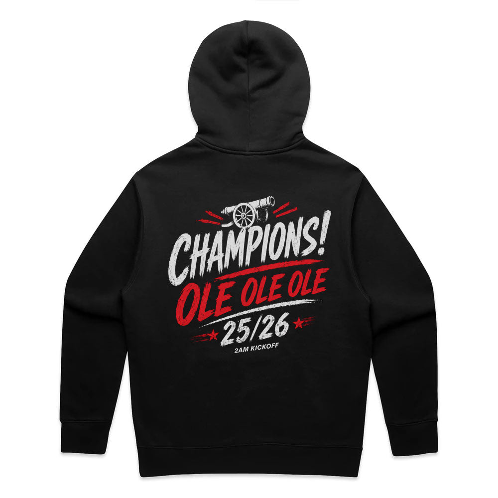 Champions Ole Ole Ole - Hoodie - Black