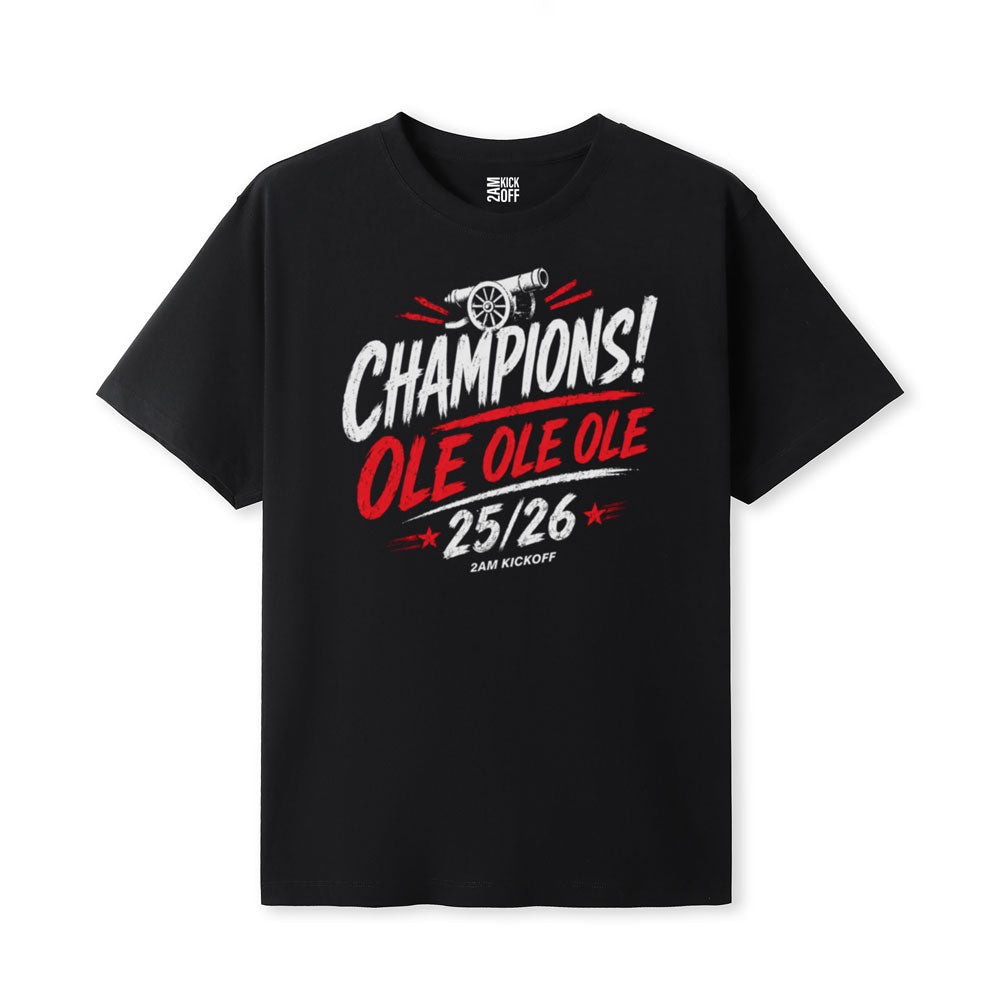 Champions Ole Ole Ole - Soccer Tshirt
