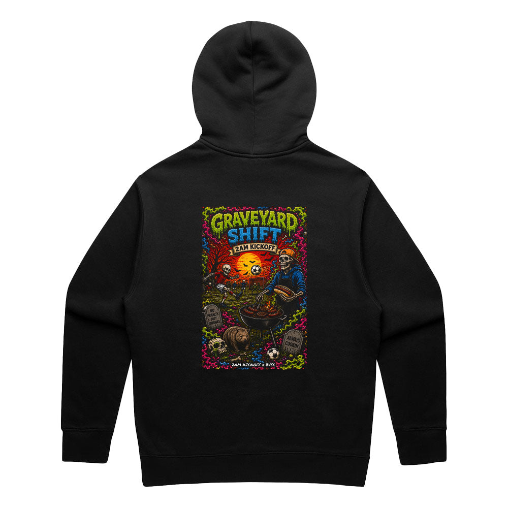 Graveyard Shift - BVSC - Hoodie - Black