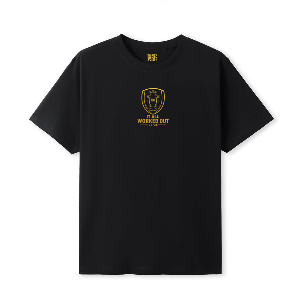 Champions - It all worked out - Soccer Tshirt