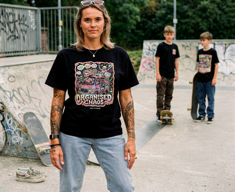 Organised Chaos - Mum Taxi Soccer T-Shirt