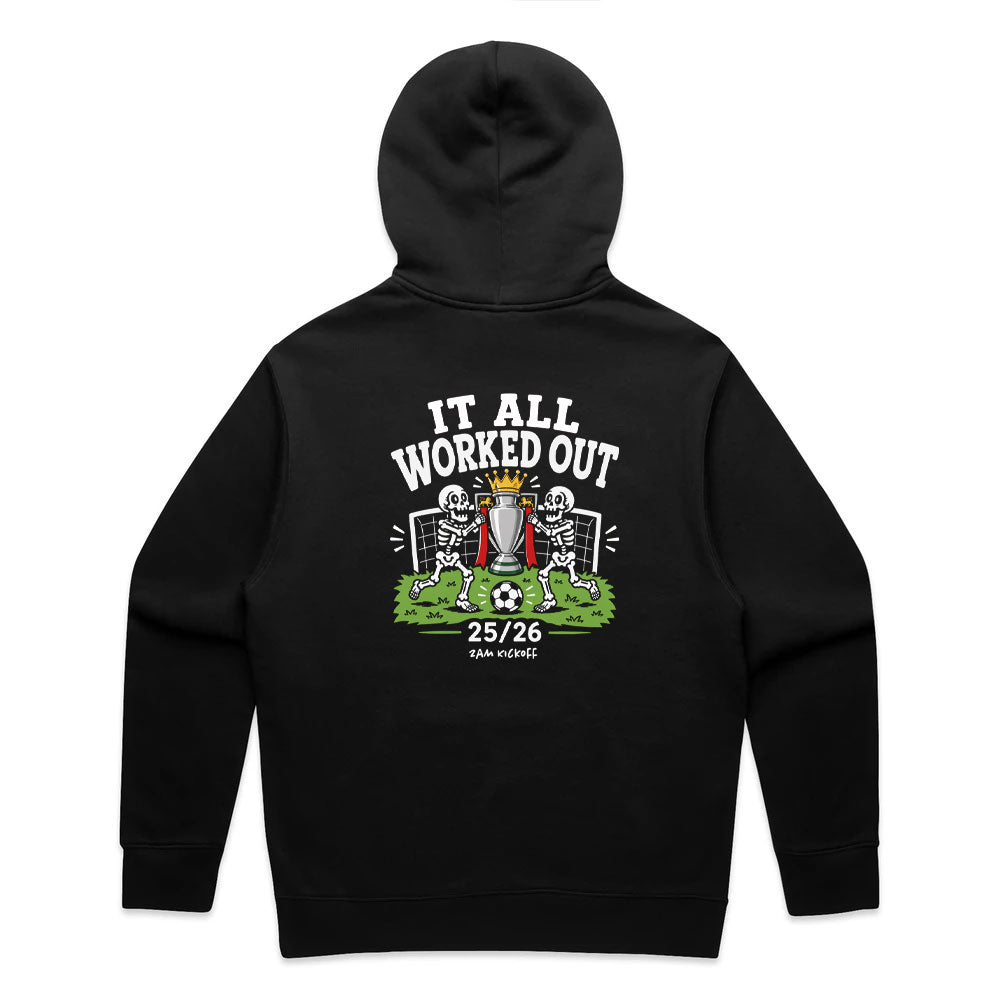 Skeletons - It all worked out - Hoodie - Black