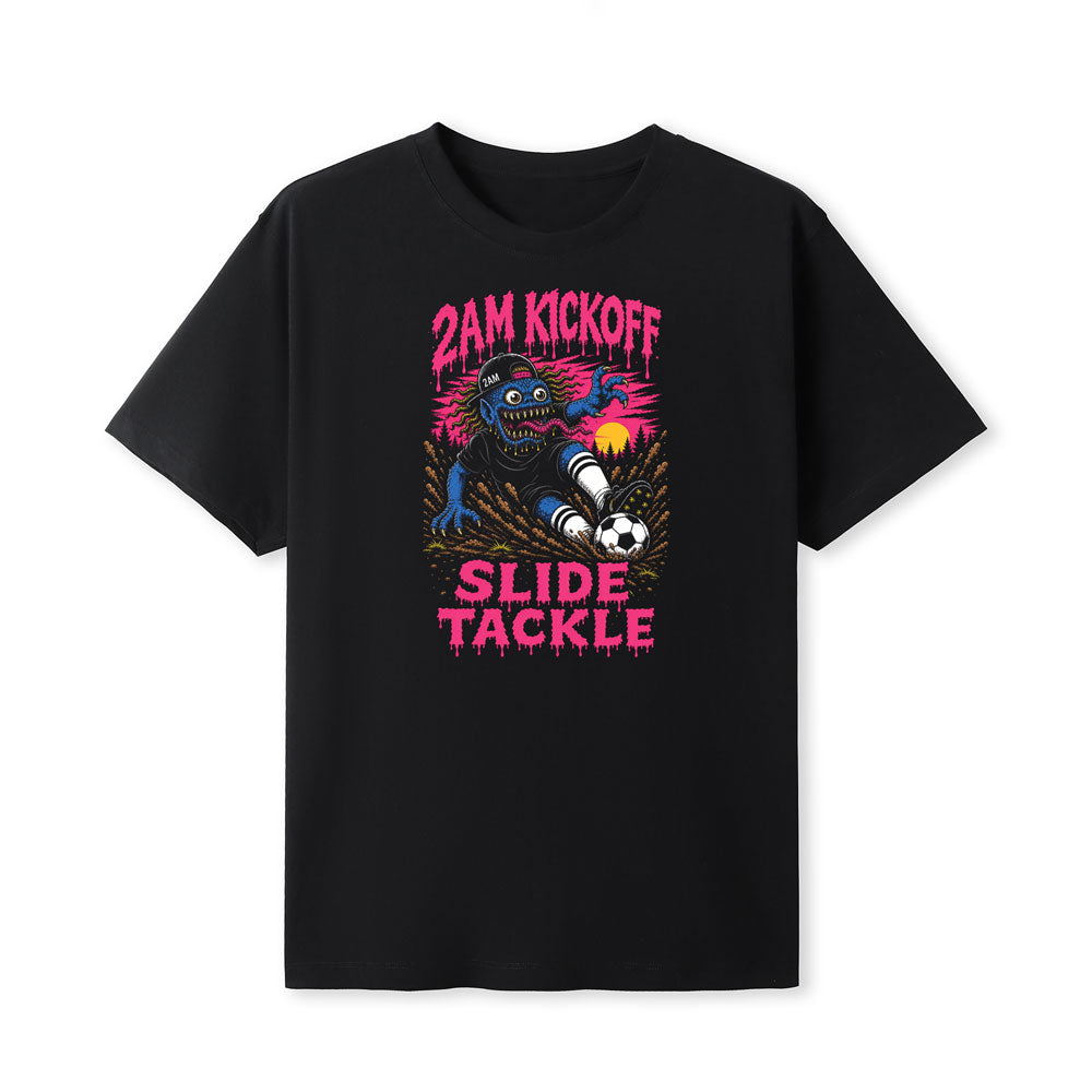 Slide Tackle Monster - Kids Tshirt
