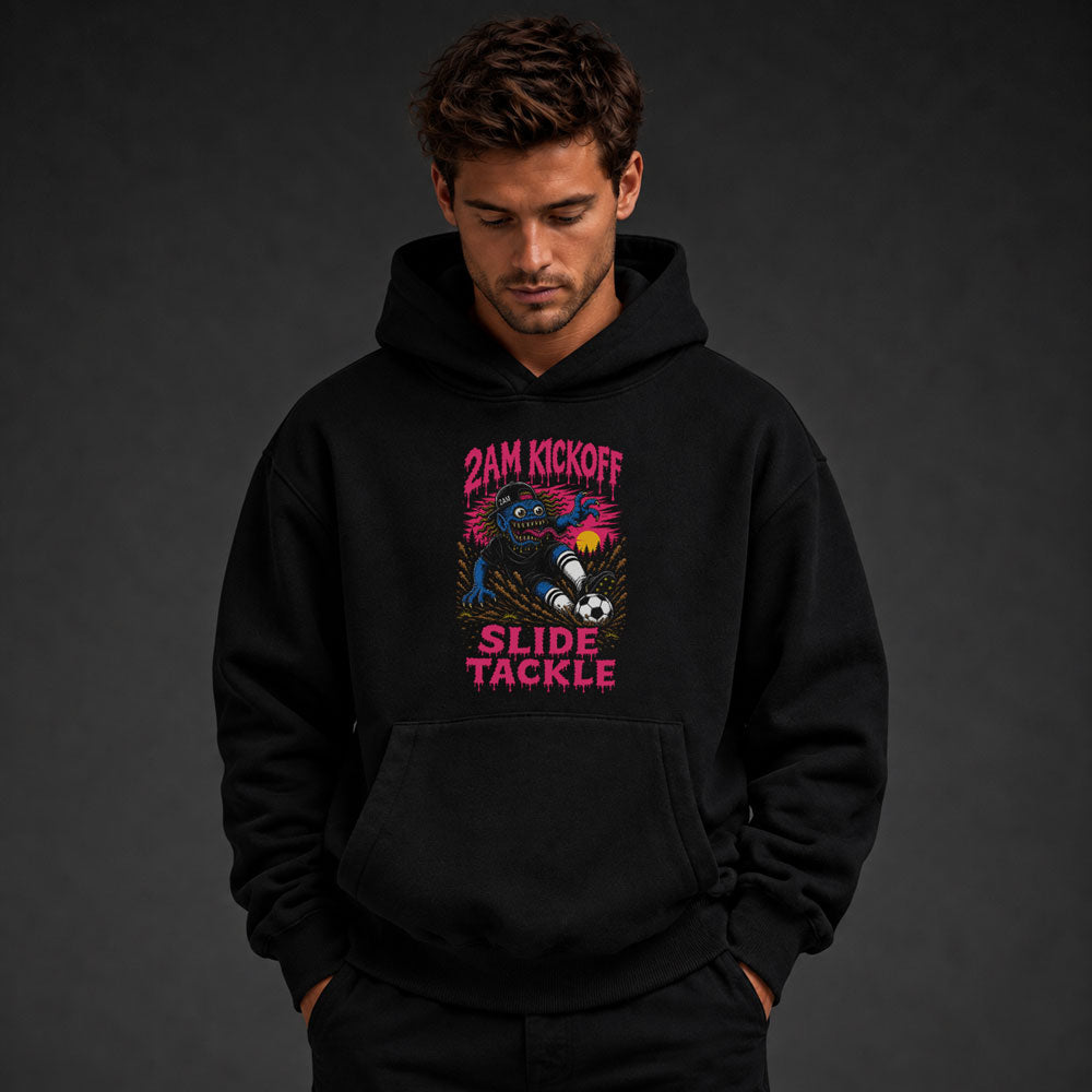 Slide Tackle Monster Hoodie - Adults - UK