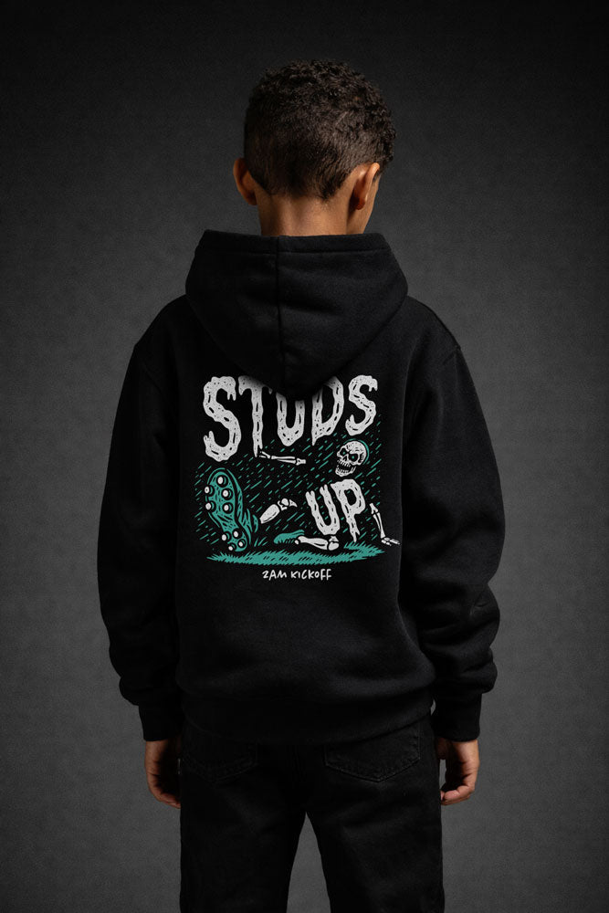 Studs Up Hoodie - Black