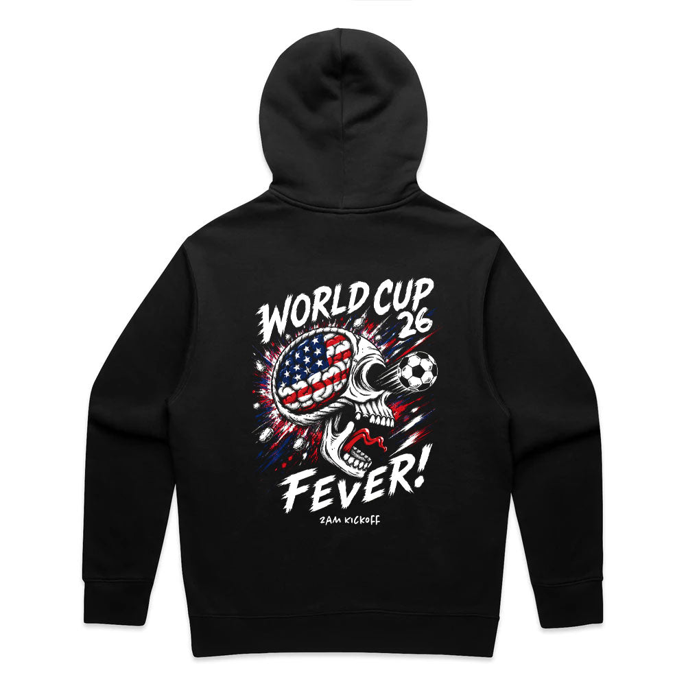 USA - World Cup Fever  - Hoodie - Black